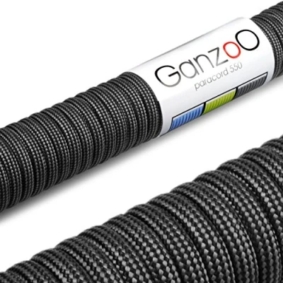 Afbeelding van Ganzoo Paracord 550 touw voor armband, linnen, halsband, nylon 30 meter, multicolor