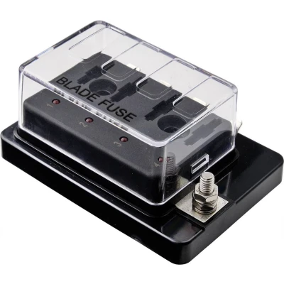 Afbeelding van TRU COMPONENTS TC 9070396 Autozekeringhouder Met statusaanduiding Geschikt voor Platte zekering standaard 30