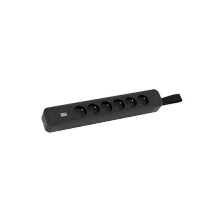 Afbeelding van Bachmann, Stekkerdoos, BACH contactdoosstrip (6 x, CEE 7/3, 7/5, 2 m)