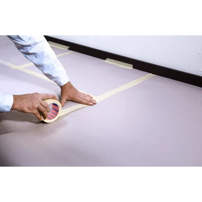 Afbeelding van Tesa 4325 Universele Papieren Maskeringstape Cremewit 50mm x 50m