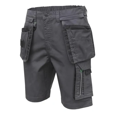 Afbeelding van Högert Technik LEMBERG Shorts met zakken donkergrijs 2XL (56) korte herenbroek werkbroek mannen EN ISO 13688