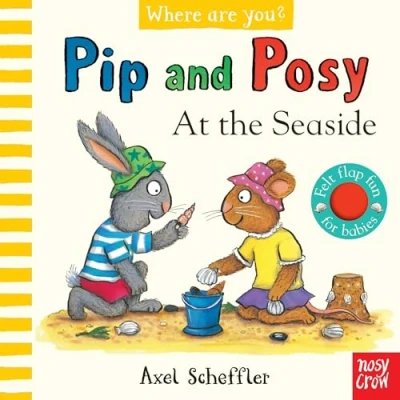 Afbeelding van Pip and Posy, Where Are You? At the Seaside (A Felt Flaps Book)