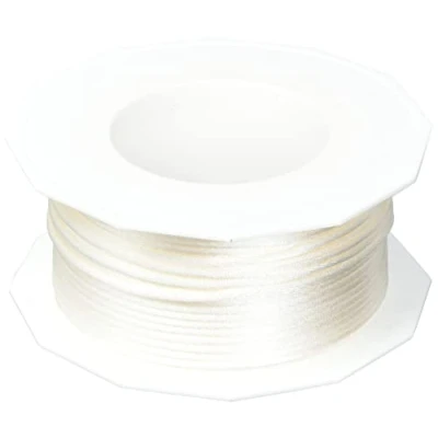 Afbeelding van C.E. Pattberg RHEIN koord créme, 50 m gevlochten voor geschenken, pakketten &amp; 3 mm breed, accessoires om te decoreren en knutselen, scheurbestendig decoratief lint