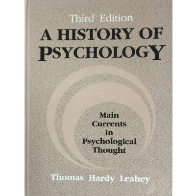 Afbeelding van A History of Psychology