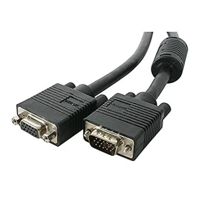 Afbeelding van StarTech.com 15m Coaxiale Hoge Resolutie Monitor VGA Video Verlengkabel HD15 M/F