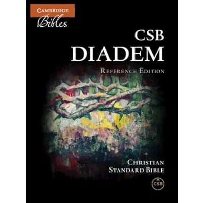 Afbeelding van CSB Diadem Reference Edition, Black Calf Split Leather, Red Letter Text, CS544: XR