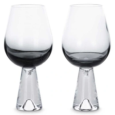 Afbeelding van Tom Dixon Tank Wine glas set van 2 zwart