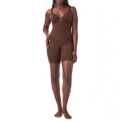 Afbeelding van Spanx Higher Power Short, Shapewear ondergoed voor dames, bruin (kastanjebruin), 1X/XXL
