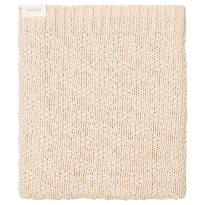 Afbeelding van Koeka Wiegdeken Braga warm white