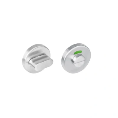 Afbeelding van Intersteel Rozet met toilet /badkamersluiting venster 6mm stift 53x8mm RVS