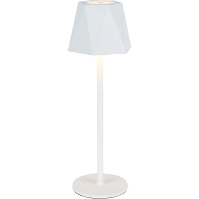 Afbeelding van V TAC VT 1034 W Oplaadbare tafellamp IP20 Wit lamphuis 1,5 Watt 150 Lumen 3IN1