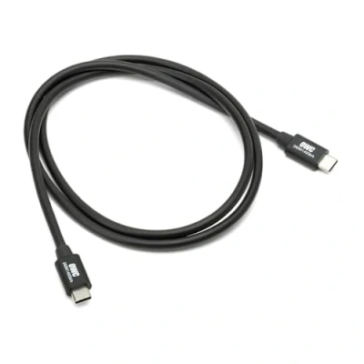 Afbeelding van OWC USB C Kabel Thunderbolt 3 / 4, 1 m Zwart