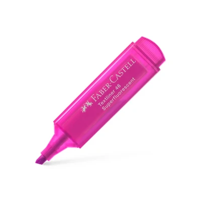Afbeelding van 10x Tekstmarker Faber Castell 1546 roze