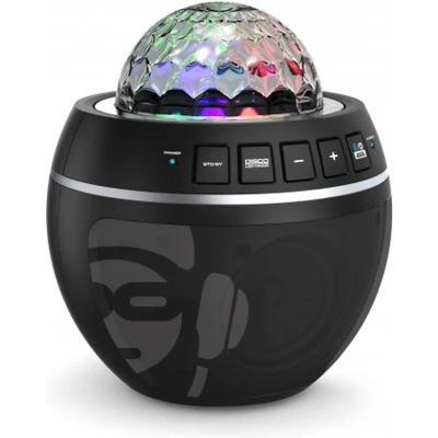 Afbeelding van iDance BB10 Party Ball Bluetooth draagbare luidspreker met discobol incl. 1 microfoon