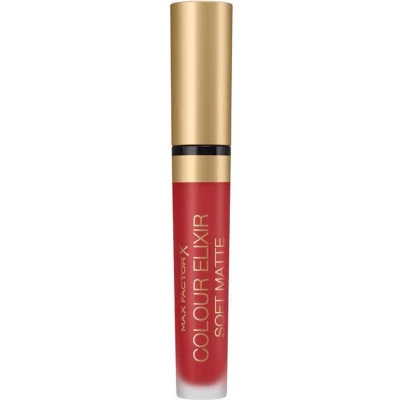 Afbeelding van Max Factor Colour Elixir Soft Matte Lipstick 030 Crushed Ruby Haibu by Kapperskorting.com