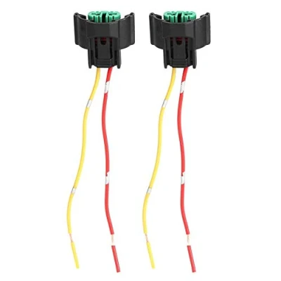 Afbeelding van Stopcontactadapter kabelboom bus, 2 stuks auto motorfiets bus adapter bekabeling sokkel lampfitting gloeilamp kabelbus vervanging voor H8 H9 H11