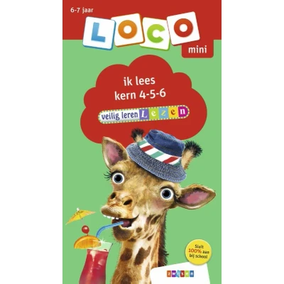 Afbeelding van Loco Veilig leren lezen ik lees kern 4,5,6 (mini)
