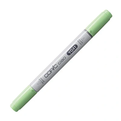 Afbeelding van COPIC Ciao Marker Type YG 41, Licht Kobaltgroen, veelzijdige layout marker, op alcoholbasis, met een medium breedte en penseelpunt