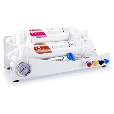 Afbeelding van smardy Omgekeerde Osmose mobiele voor Aquarium 190L/dag, Waterfilter met 50 GPD Membraan