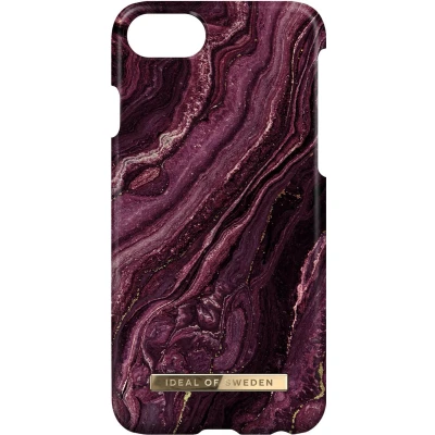 Afbeelding van Ideal Of Sweden Iphone Se (2020)/8/7/6/6s Fashion Case Golden Plum