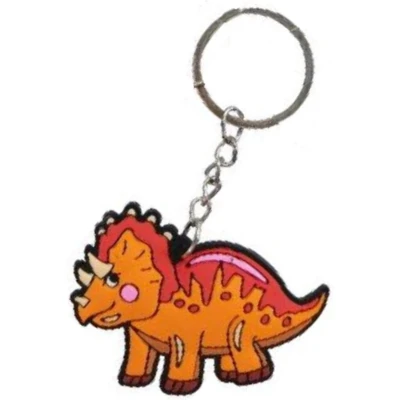 Afbeelding van Oranje Dino Sleutelhanger