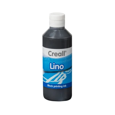 Afbeelding van Linoleumverf Creall Lino zwart 250ml