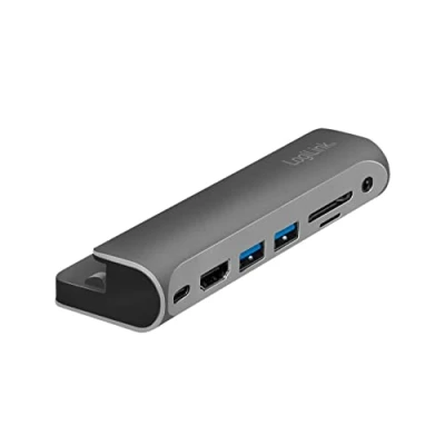 Afbeelding van LogiLink UA0385 USB C laptopdockingstation Power Delivery