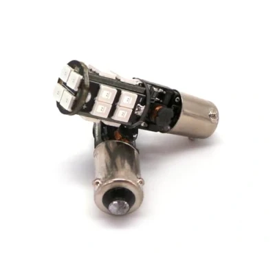 Afbeelding van H21W LED lamp BAY9S 12 18V CANBUS 650lm rood sterk 1 stuk