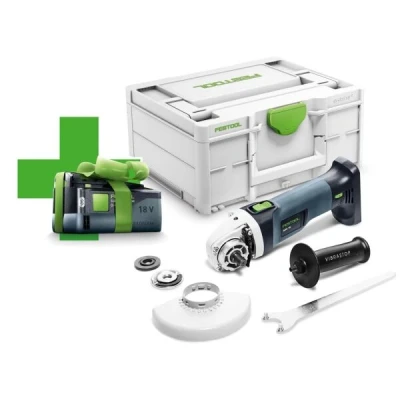 Afbeelding van Festool AGC 18 125 EB Basic 5,0 accu haakse slijper Krachtig en draadloos Promo + 5.0Ah 578602