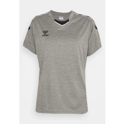Afbeelding van Hummel Tshirt print, Dames, Maat: 44, Grey melange