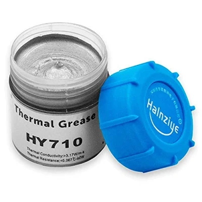 Afbeelding van OcioDual Halnziye HY710 Thermische pasta 3,17 W/m k 10 g in pot zilver vet samengestelde koeling voor CPU processoren
