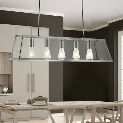 Afbeelding van Searchlight Hanglamp Voyager 5 lichts 4614 5CC