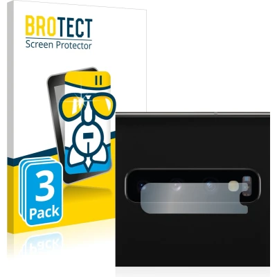 Afbeelding van BROTECT Screenprotector voor Samsung Galaxy S10 (ALLEEN Camera Lens) Folie Beschermfolie Beschermglas transparant (3 Stuks)