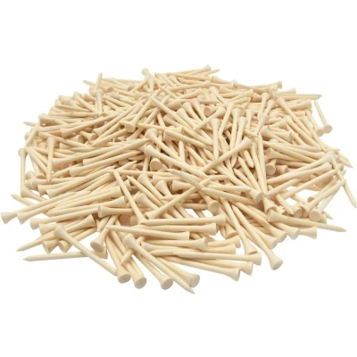 Afbeelding van VidaXL 1000 st Golftees 83 mm bamboe
