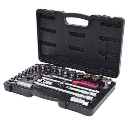 Afbeelding van KS Tools 918.0728 1/2&quot; CHROMEplus Dopsleutelset, 28 dlg