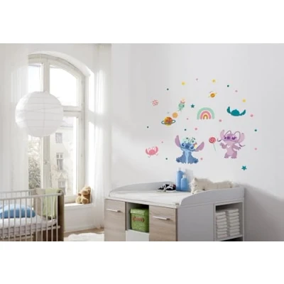 Afbeelding van Komar Muursticker Stitch World grootte 50 x 70 cm Disney, wandsticker, kinderkamer, stickers