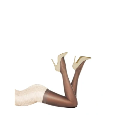 Afbeelding van Pretty Polly Panty Corrigerend Broekje Secret Slimmer Slimming Katoen Kruisje Nylons 10 Den. M/L Zwart