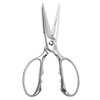 Afbeelding van MITSUMOTO SAKARI Japanse Keukenschaar voor Alle Doeleinden, 21 cm Stalen Heavy Duty Keukenschaar, Professionele Afneembare Gevogelteschaar Het Knippen van Kip, Vis en Botten