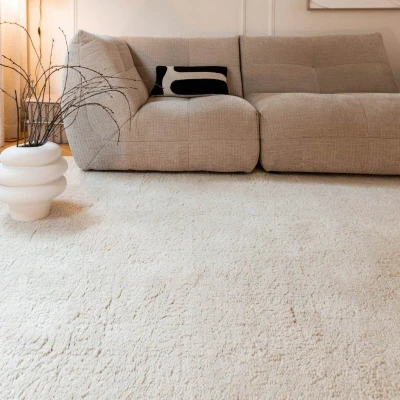 Afbeelding van Berber Vloerkleed Ivoor wit Nador Interieur05