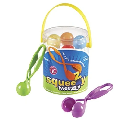Afbeelding van Learning Resources Squeezy Tweezers Speelgoed 6 Stuk Set