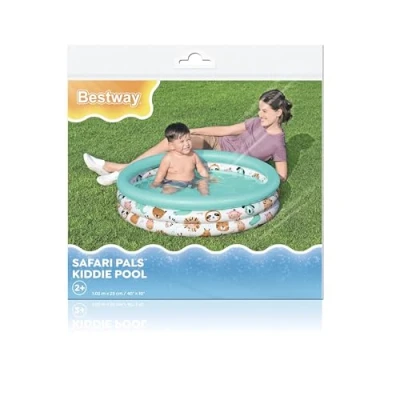Afbeelding van Bestway Safari Pals Kinderzwembad, Φ40&#039; x H10&#039;/Φ1,02 m H25 cm