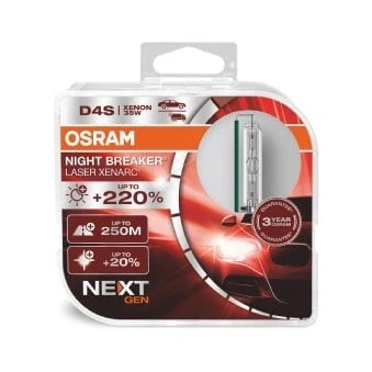 Afbeelding van Osram D4S Night Breaker Laser Xenarc NextGen Xenonlampen