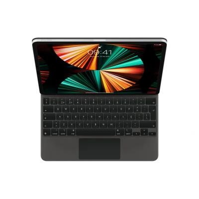 Afbeelding van Apple Magic Keyboard iPad Pro 12.9 inch (2021 / 2022) Air 13&quot; QWERTY PO Zwart MJQK3PO/A