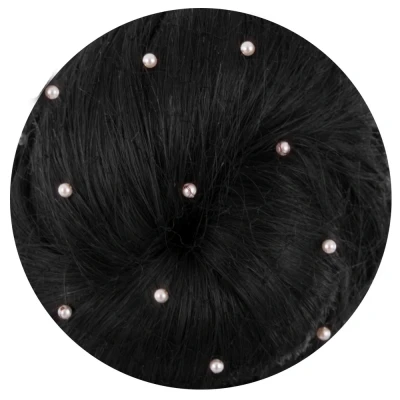 Afbeelding van BR Haarnet Bulb Set Zwart One Size