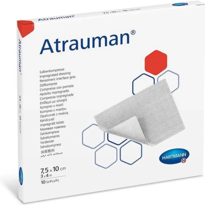 Afbeelding van Hartmann Atrauman steriel zalfkompres 7,5 x 10cm