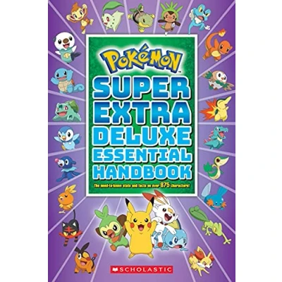Afbeelding van Super Extra Deluxe Essential Handbook (Pokemon): The Need To Know STATS and Facts on Over 900 Characters: 875 1