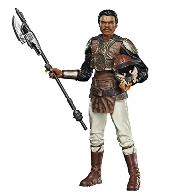 Afbeelding van Hasbro Star Wars F4364 the Black Series Archive Lando Calrissian (Skiff Guard) speelfiguur van 15 cm uit Wars: Return of Jedi, figuur,Eén maat,Meerkleuren