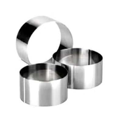 Afbeelding van Ibili Clasica Dessertring, taartring, rond, 12 cm diameter, 6 hoog, 1 stuk