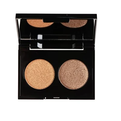 Afbeelding van Korres Volcanic Minerals Velvet DUAL Eyeshadows Oogschaduw, Dames, Maat: 3 g, Golden amber 28