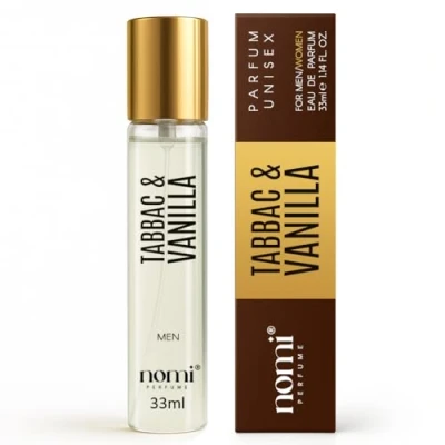 Afbeelding van Nomi Perfume voor heren, 33 ml, (TABBAC &amp; Vanilla) Eau de Parfum met 20% geuroliën, intensieve geur moderne man